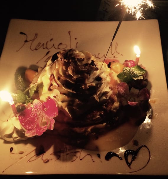 バースデーパンケーキ♪ 